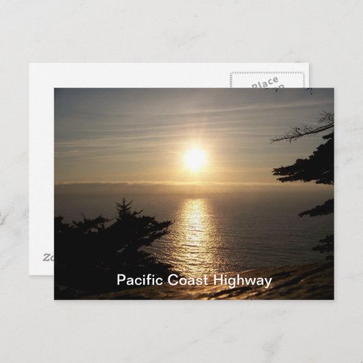 Sunset Briefkaart (Voorkant / Achterkant)