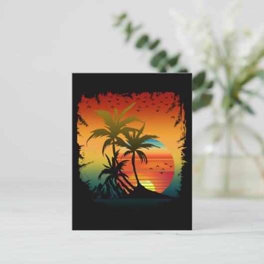 SUNSET BRIEFKAART (Staand voorkant)