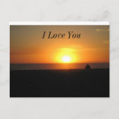 Sunset Briefkaart (Voorkant)