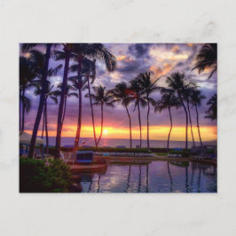 Sunset briefkaart