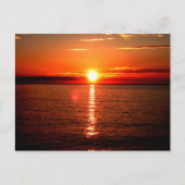 Sunset briefkaart (Voorkant)