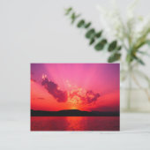 Sunset Briefkaart (Staand voorkant)