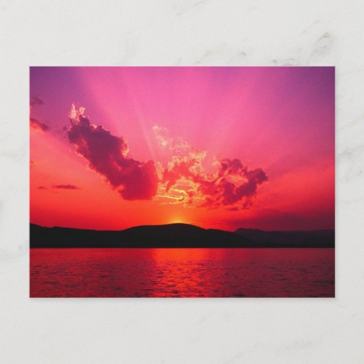Sunset Briefkaart (Voorkant)