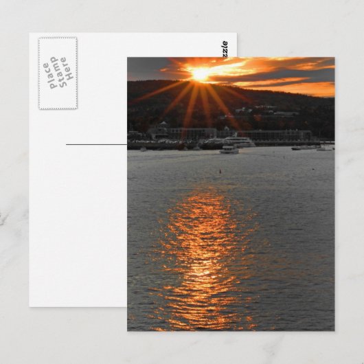 Sunset Briefkaart (Voorkant / Achterkant)