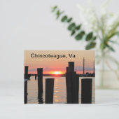 Sunset Briefkaart (Staand voorkant)