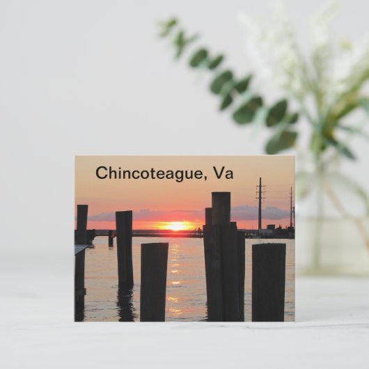 Sunset Briefkaart (Staand voorkant)