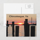 Sunset Briefkaart (Voorkant / Achterkant)