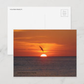 Sunset Briefkaart (Voorkant / Achterkant)