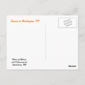 Sunset Briefkaart (Achterkant)