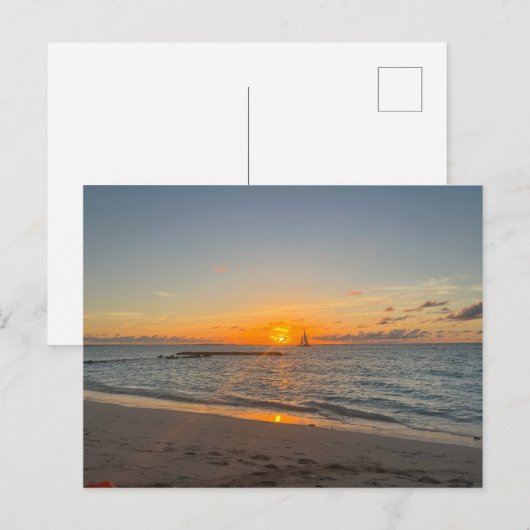 SUNSET BRIEFKAART (Voorkant / Achterkant)