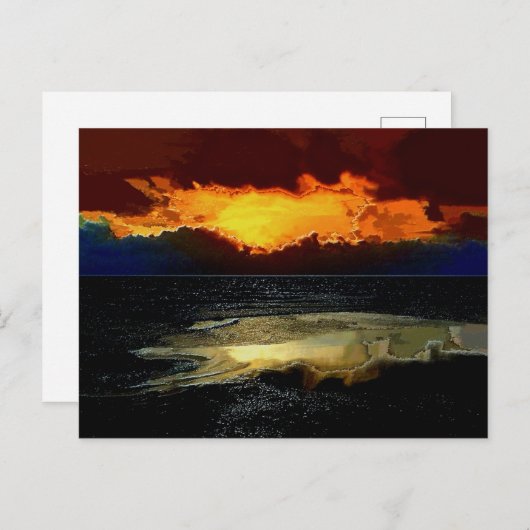 SUNSET BRIEFKAART (Voorkant / Achterkant)