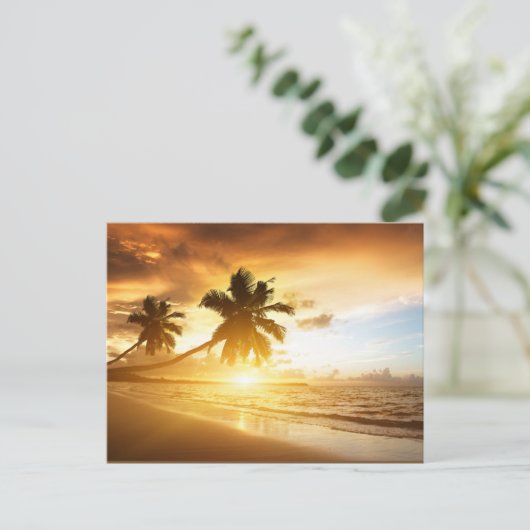 Sunset Briefkaart (Staand voorkant)