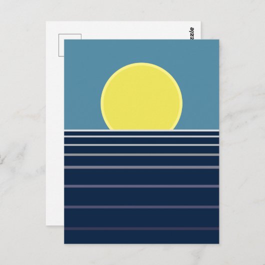 Sunset Briefkaart (Voorkant / Achterkant)
