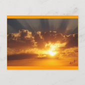 Sunset Briefkaart (Voorkant)