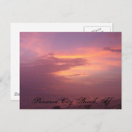 Sunset Briefkaart (Voorkant / Achterkant)