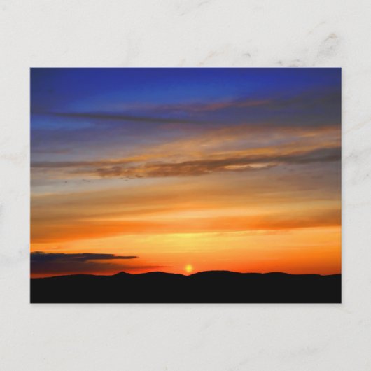 Sunset Briefkaart (Voorkant)
