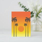 Sunset Briefkaart (Staand voorkant)