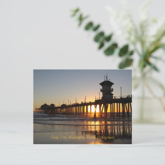 Sunset Briefkaart (Staand voorkant)