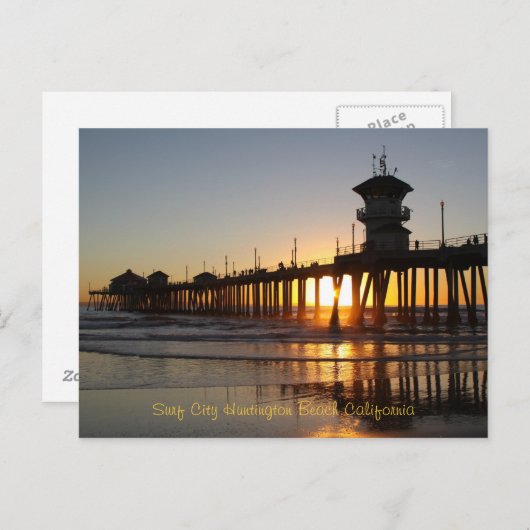 Sunset Briefkaart (Voorkant / Achterkant)