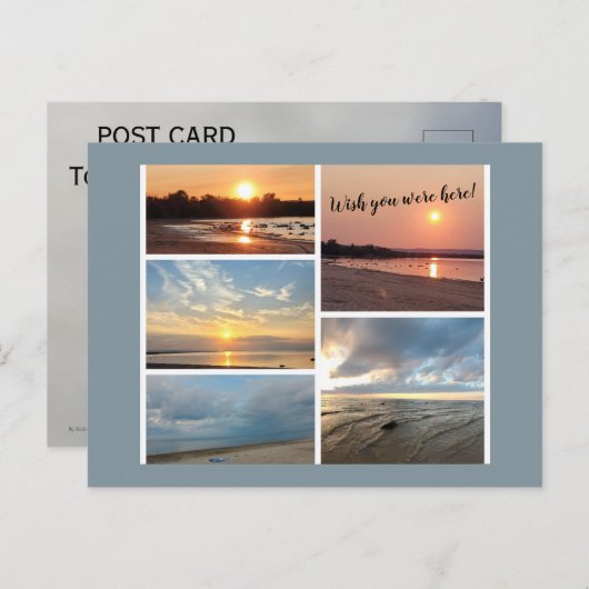 Sunset Briefkaart (Voorkant / Achterkant)