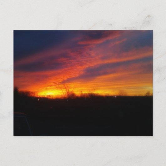 Sunset Briefkaart (Voorkant)