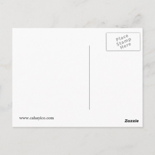 Sunset Briefkaart 01 (Achterkant)