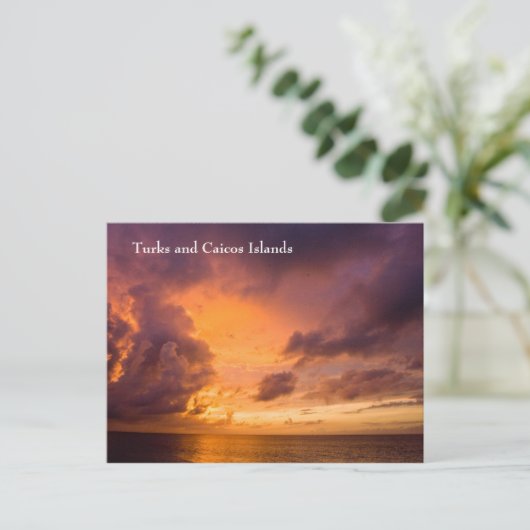 Sunset Briefkaart 02 (Staand voorkant)