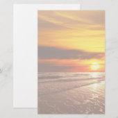 Sunset Briefpapier (Voorkant / Achterkant)