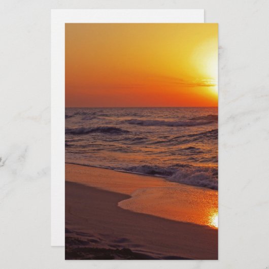 Sunset Briefpapier (Voorkant / Achterkant)