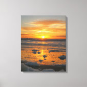 Sunset Bubbles Canvas Afdruk (Voorkant)