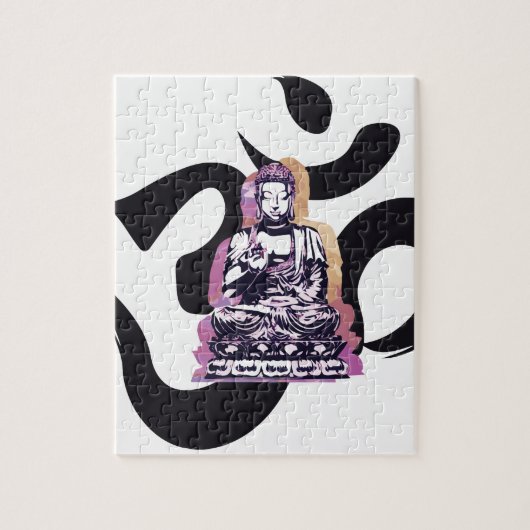 Sunset Buddah Ohm Legpuzzel (Verticaal)
