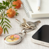 Sunset Buttah Fly Sleutelhanger (Zijkant)