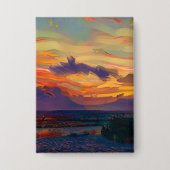 SUNSET BUTTON (Voorkant)