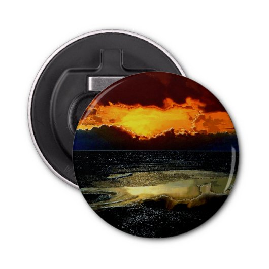 SUNSET BUTTON FLESOPENER (Voorkant)