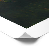 Sunset by Central Coast Oaks Poster (Hoek)