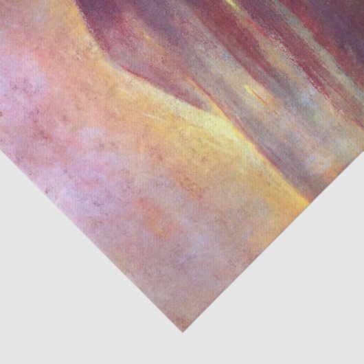 Sunset by Mikalojus Ciurlionis Tissuepapier (Detail)