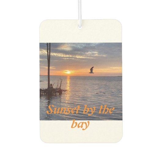 Sunset by the bay air freshener luchtverfrisser (Voorkant)