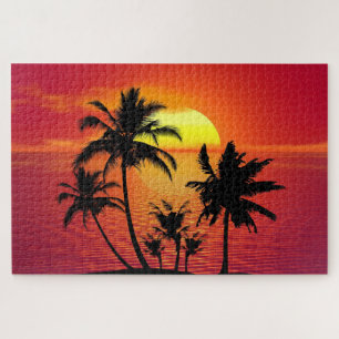 Sunset by the Beach Legpuzzel