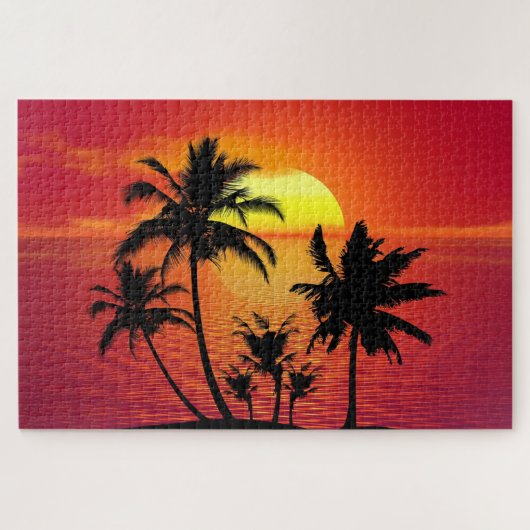 Sunset by the Beach Legpuzzel (Horizontaal)