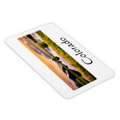 Sunset by the cabins Colorado Magneet (Rechterzijde)