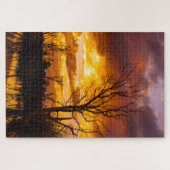 Sunset by the Lake Legpuzzel (Horizontaal)