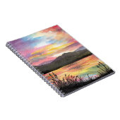 Sunset by the Lake Notitieboek (Rechterzijde)