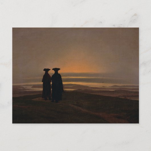 Sunset c.1830-35 briefkaart (Voorkant)