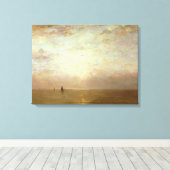 Sunset, c.1887 canvas afdruk (Insitu (Houten vloer))