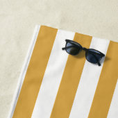 Sunset Cabana Stripe Strandlaken (In situ)