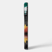 Sunset Cabin Reflection - Moody Natuur Landschap Case-Mate iPhone Case (Achterkant / Links)