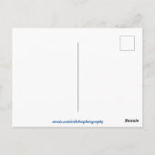 Sunset Cactus Desert Dusk Briefkaart (Achterkant)