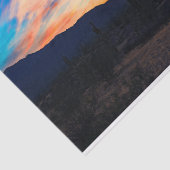 Sunset Cactus Desert Dusk Tissuepapier (Detail)