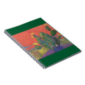 Sunset Cactus Notitieboek (Rechterzijde)