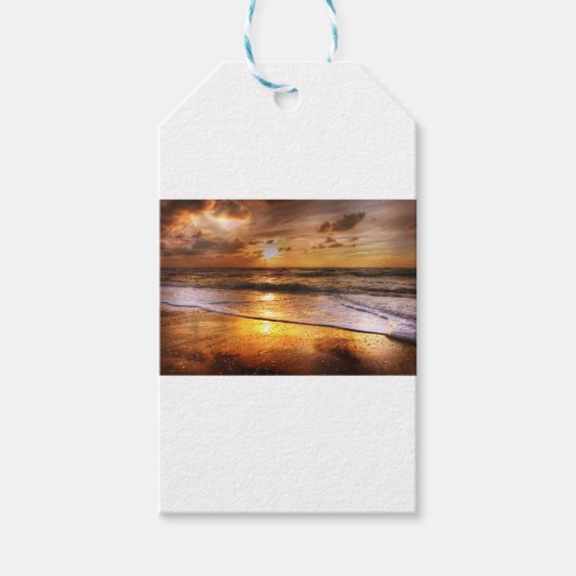 Sunset Cadeaulabel (Voorkant)